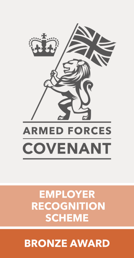 The Armed Forces Covenant Bronze Award logo